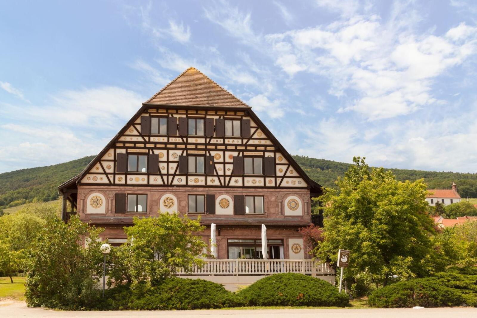 Hotel Restaurant Verger Des Chateaux, Route Des Vins Haut-Koenigsbourg Dieffenthal Esterno foto